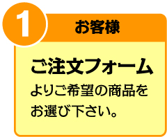 ご注文フォームよりご希望の商品をお選び下さい